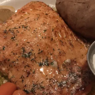 Surprisingly good skin removed (bonus) salmon