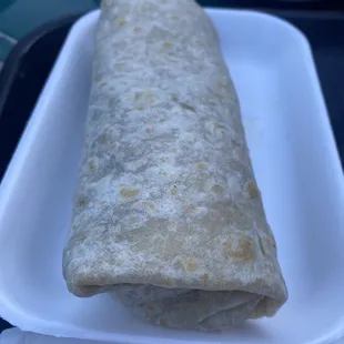 Burrito - with fajita chicken