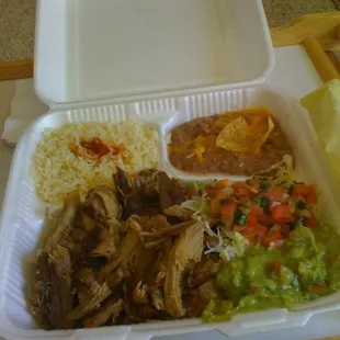 Carnitas Plate