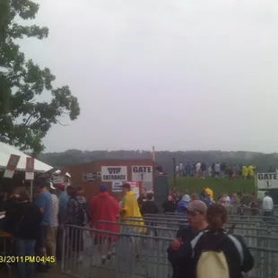 a crowd of people at a concert