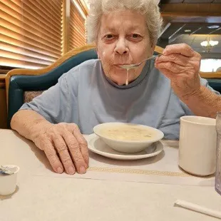 Delicious homemade soup