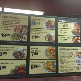 a menu for a mexican restaurant