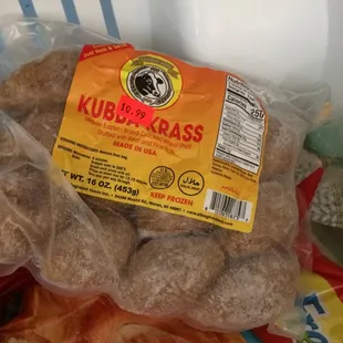 Kibbeh from the freezer