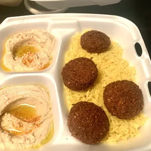 Falafel Combo Platter