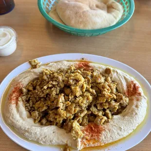 Chicken Shawarma Platter Hummus Tender and flavorful.