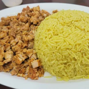 Chicken Shawarma with rice