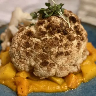 Zaatar Spiced Roasted Cauliflower Steak