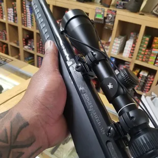 MY FIRST RIFLE, RUGER AMERICAN 30-06 WITH A SWEET VORTEX SCOPE