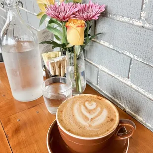 Cinnamon ginger latte