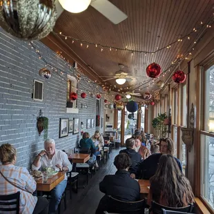 Primary dining area