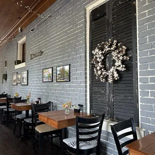 Indoor seating