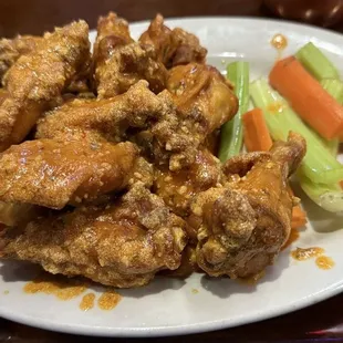 Buffalo Garlic Parmesan Wings
