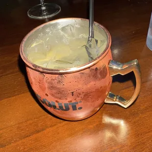 Pear Vodka Mule