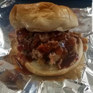 BBQ Sandwich.......yummmmmy