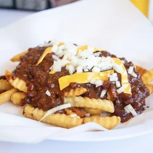 Chili fries