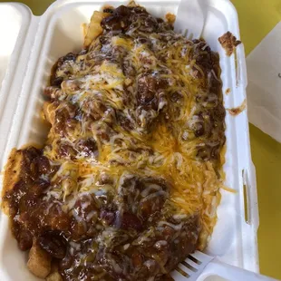 chili cheese fries no onions