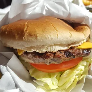Char Grilled Burger