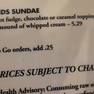 To go orders will cost you an extra quarter. :)