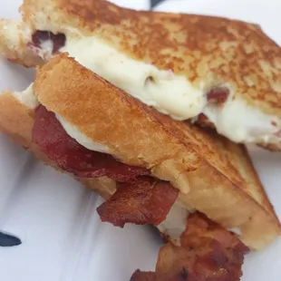 Grilled cheese and bacon