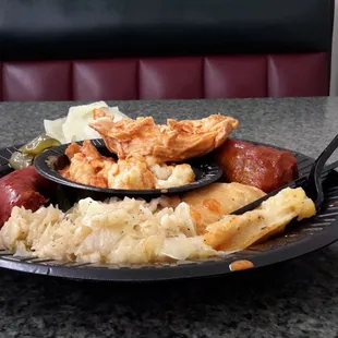 $9.99 sampler includes slice of homemade (not your ordinary!) white bread, plus large fountain drink!