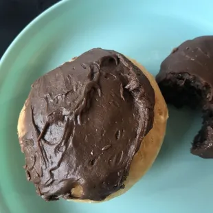 Boston Creme doughnut