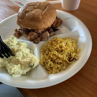 Uncle John's Smoked Sausage Sandwich