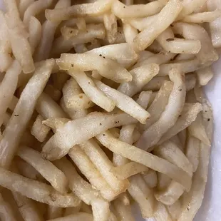 Undercooked fries
