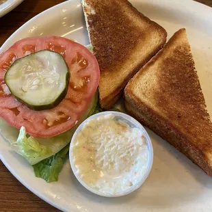 Grilled American Cheese Sandwich