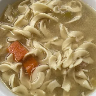 Chicken noodle soup is a must!