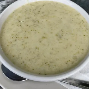 Cream of broccoli soup