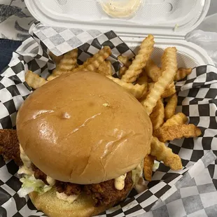 Combo #1 Sandwich and Fries