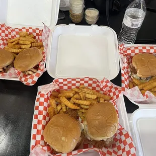 On the left are the sliders in hot, middle is X hot &amp; hot, and the right are medium