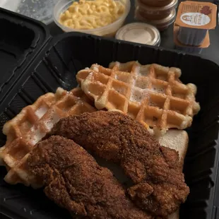 Combo #4 Two Waffles &amp; Two Tenders