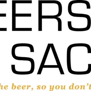 a beer glass with a pin in it