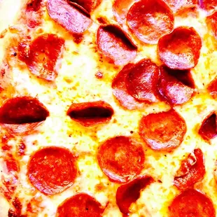 Pepperoni pizza