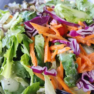a bowl of salad