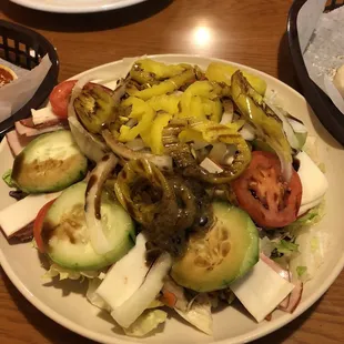 salads, food