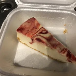 Frozen Cheesecake (very thin slice not worth $3.99)