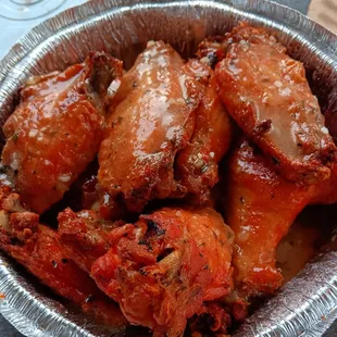 Garlic wings.