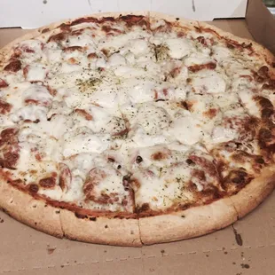 Large Sausage and Pepperoni