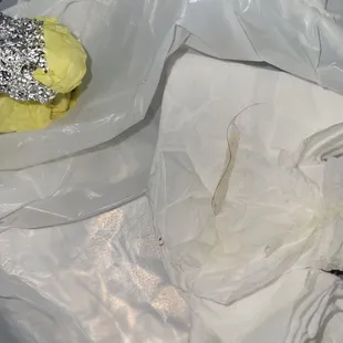 Cabbage with piece of hair!!!