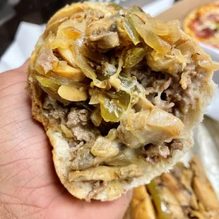 Green Pepper Steak Sub