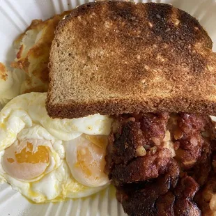 Corned Beef Hash and Eggs
