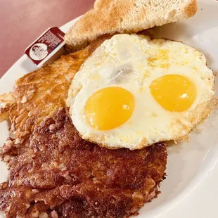 Corned Beef Hash and Eggs