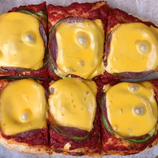 Behold! Altoona's very own pizza style, here sold as "Nonna's Pizza".