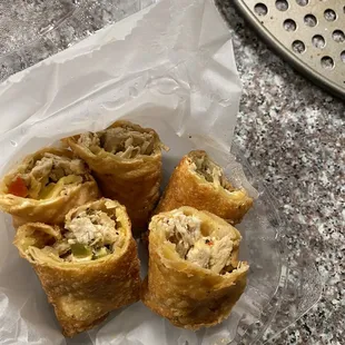 Chicken Philly Egg Roll