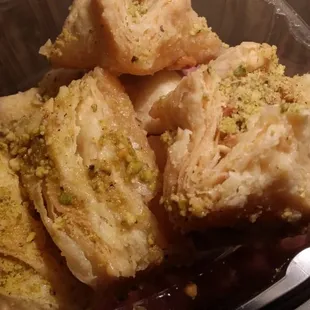 Assortment of baklava