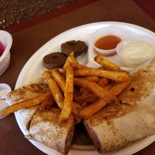 burritos and wraps, food