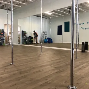 Pole fitness