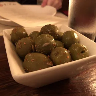 House Olives, Chili, Garlic
